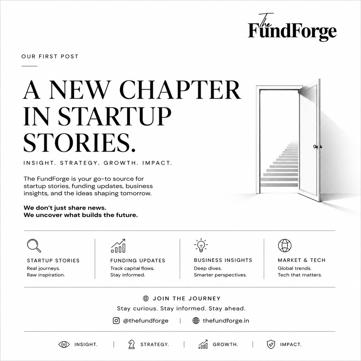 Welcome to The FundForge: Where Startup Stories Meet Business Intelligence