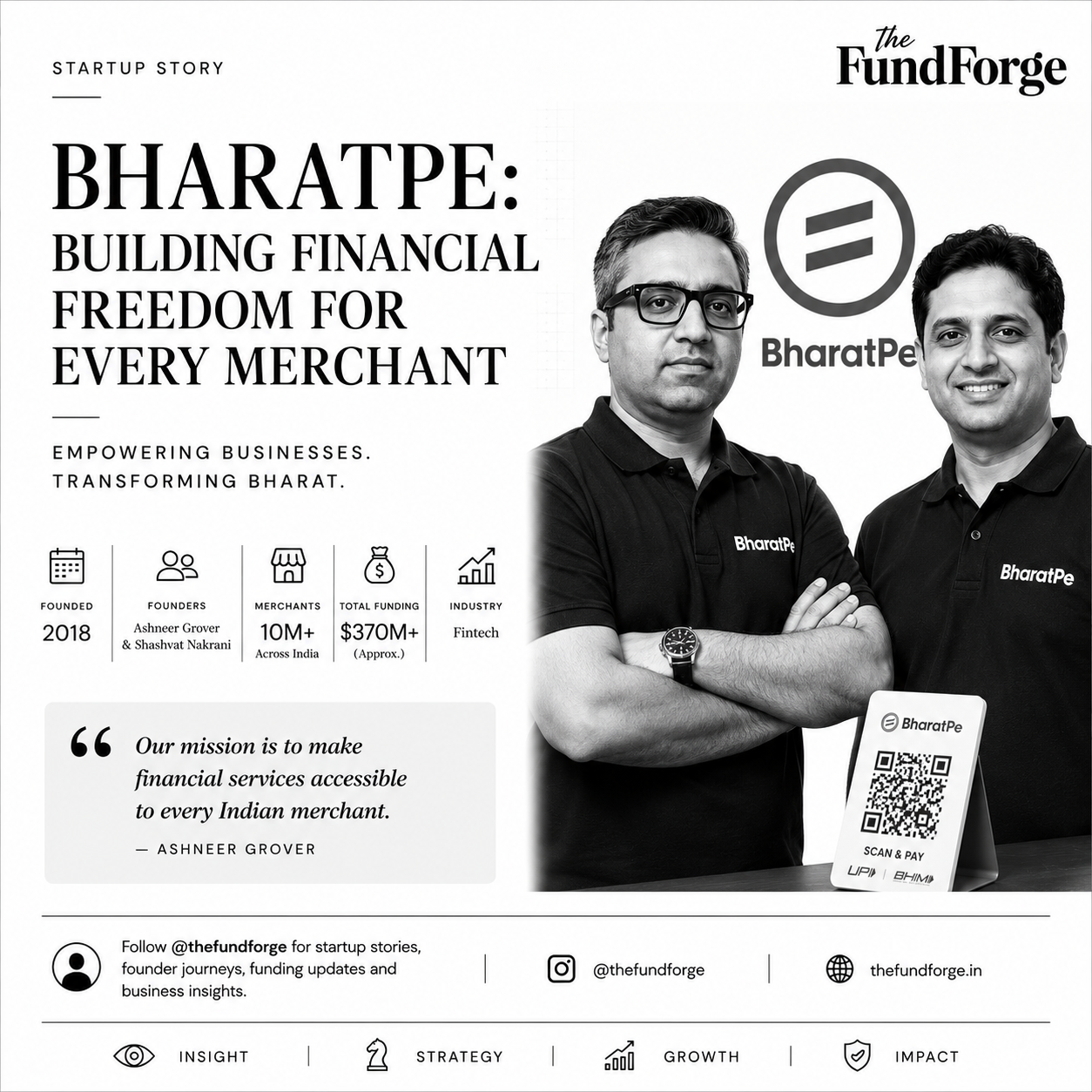 BharatPe didn't just build a fintech company—it helped reshape how millions of merchants accept digital payments.