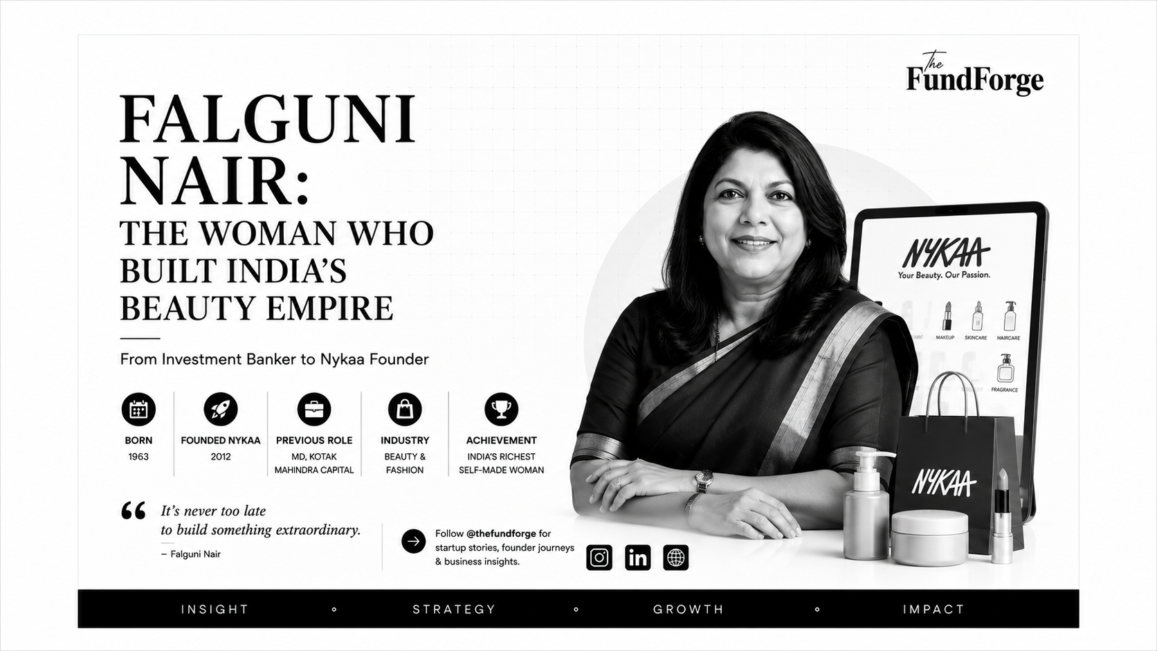 Falguni Nair Story: Building Nykaa After 50